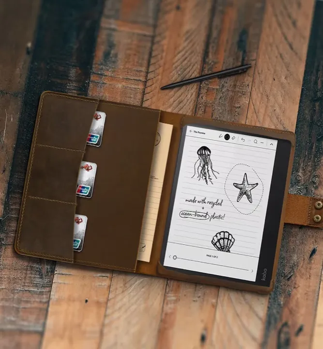 Personalized Leather Pen Pouch Cover