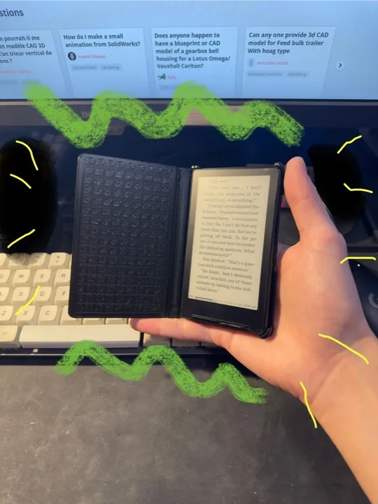 X4 Case with Magnet Ring Slot (TPU Folio)