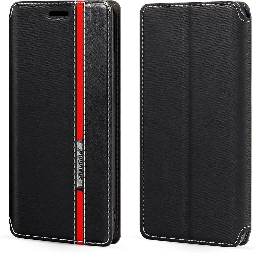 Shantime Leather Flip Wallet Case