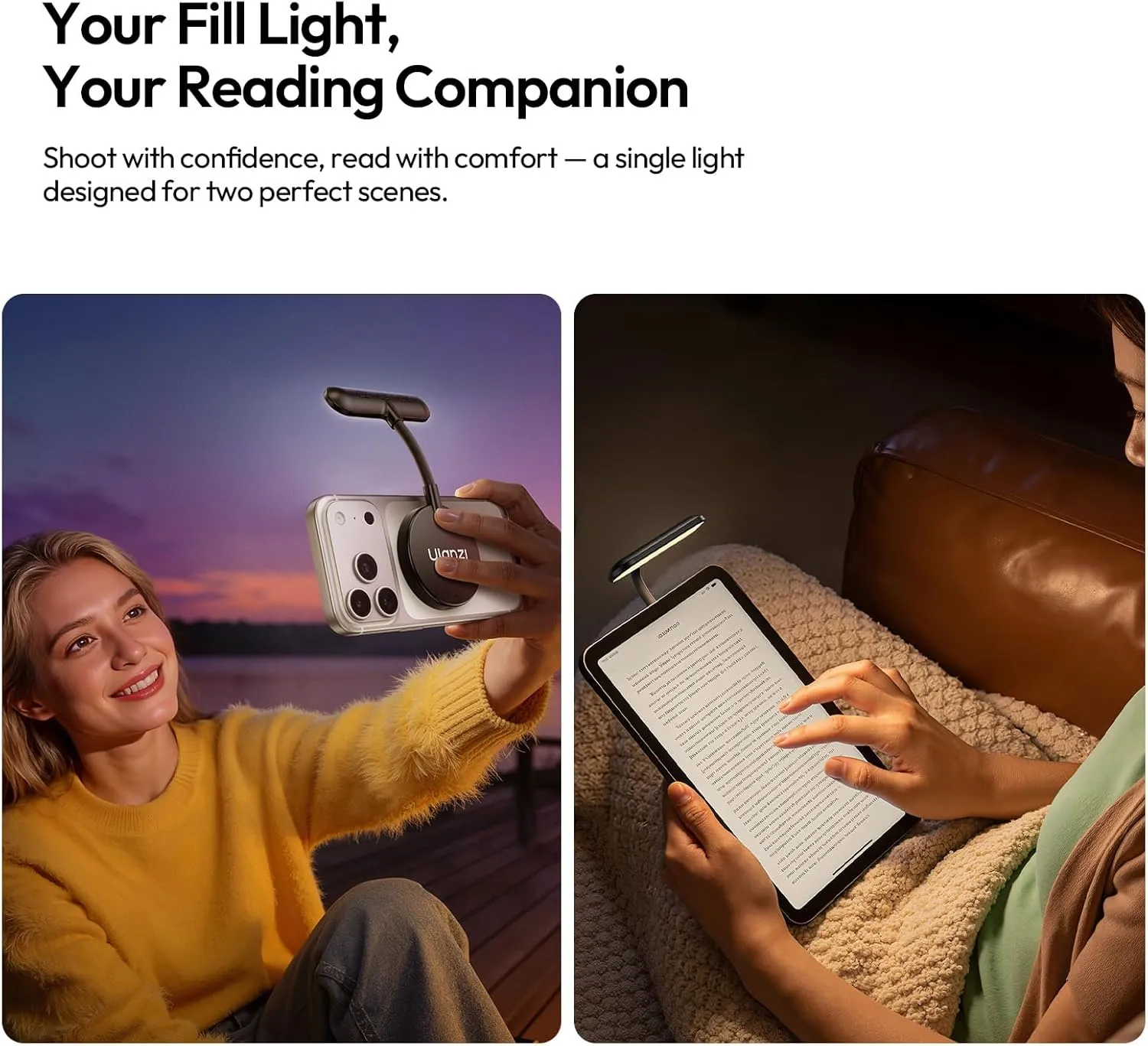 ULANZI M10 Magnetic Fill Light