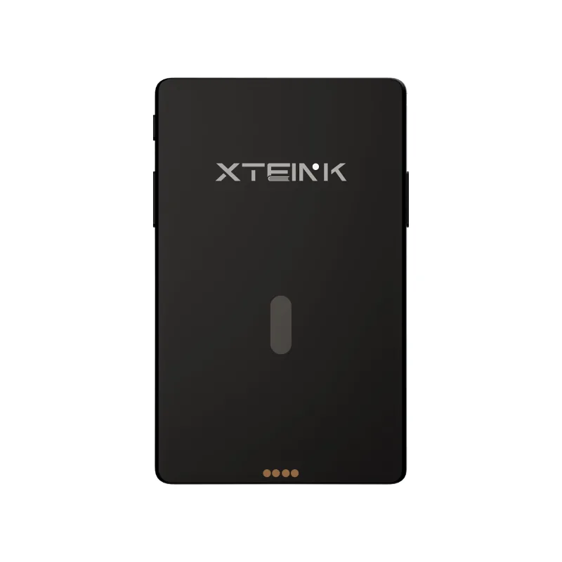 Xteink X4 Pro back — pogo-pin charging contacts