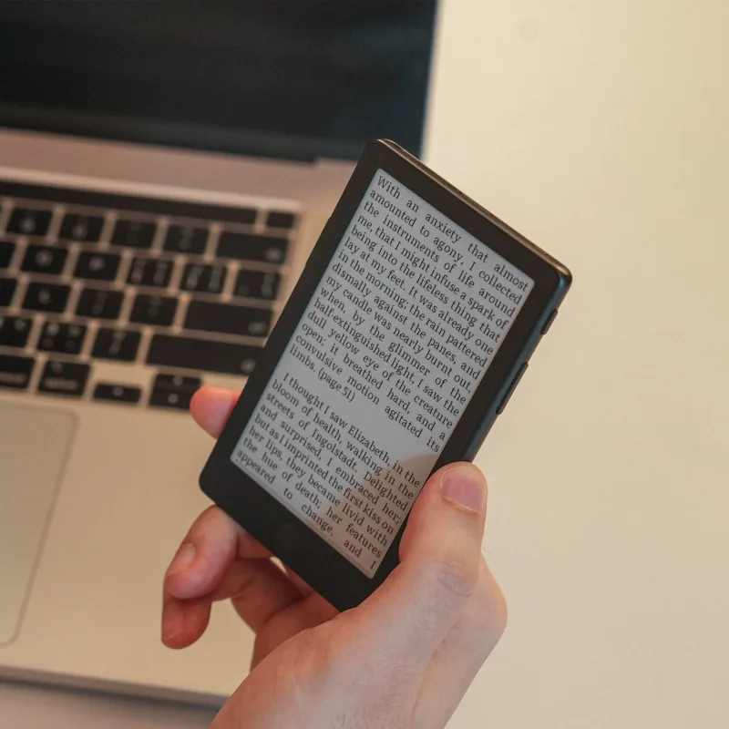 Holding the Xteink X4 Pro in one hand