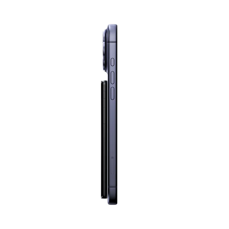 Xteink X4 Pro stacked against a phone, side profile